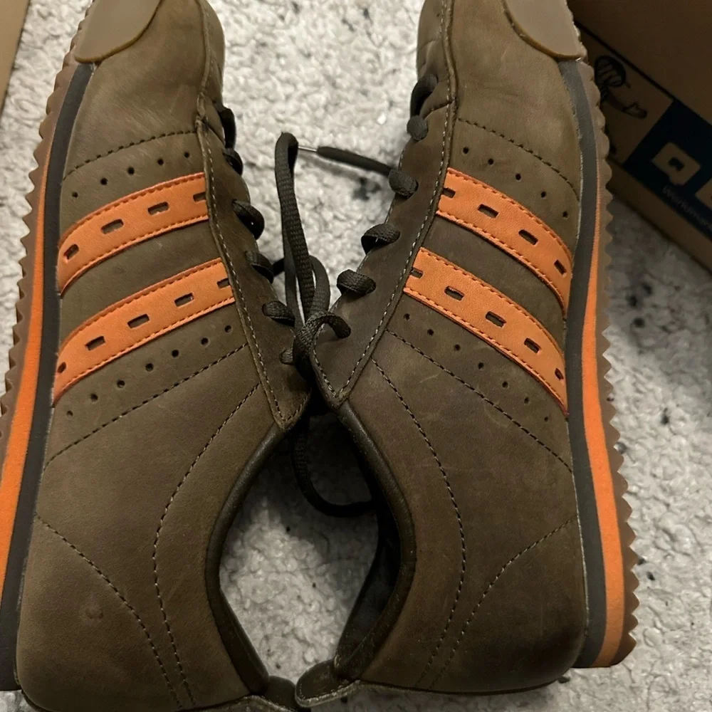 Quick Typhoon M. green and Orange Shoes Made in Italy Size 6